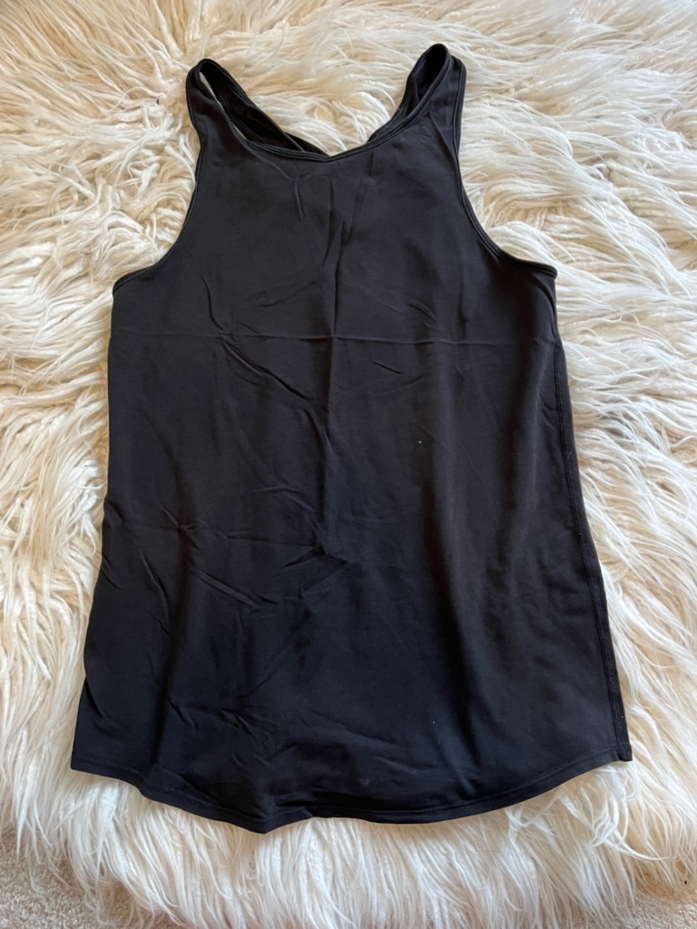 Luluemon Black Racerback Tank Top